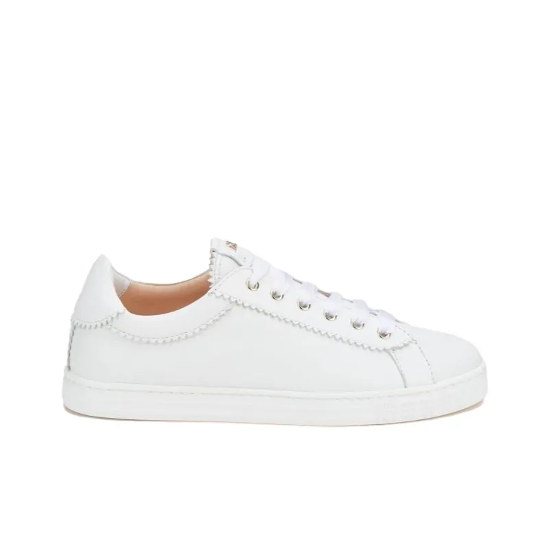 AGL Low-Top Skateboard Shoes Women's White-1