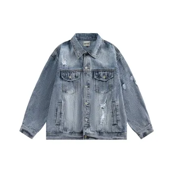 VERAF CA Jackets Coats Unisex Light Blue