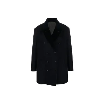 TOM FORD Double-Breasted Long-Sleeved Coat