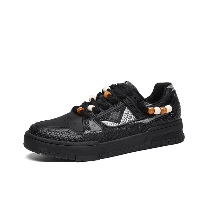 TEPOR Qilin Slip Resistant, Abrasion Resistant, Breathable Low Top Skateboard Shoes Men's-7