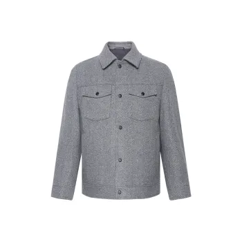 LESS IS MORE Coats Men's Black Gray 23DYR9031S