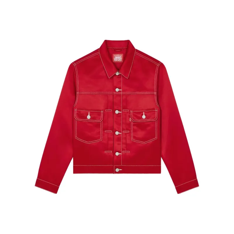 KENZO X LEVI'S Type Ii Genderless Trucker Jacket-0