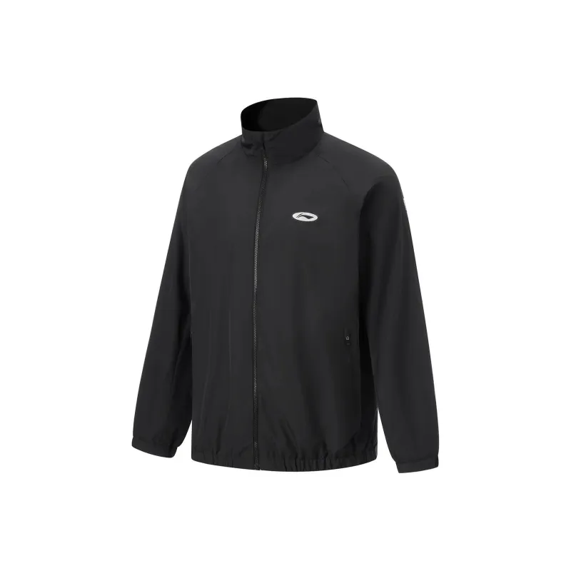 LiNing CBA Collection Basketball Collection Jackets Coats Men's Black-0