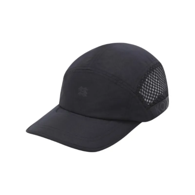 KOLON SPORT Recycled Polyester Baseball Caps Unisex Black-0