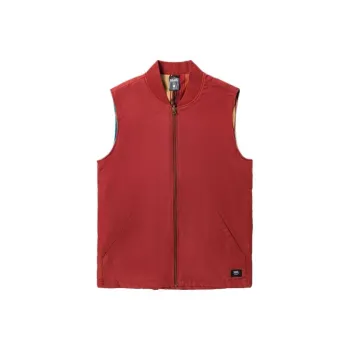 Vans Vests Men Red