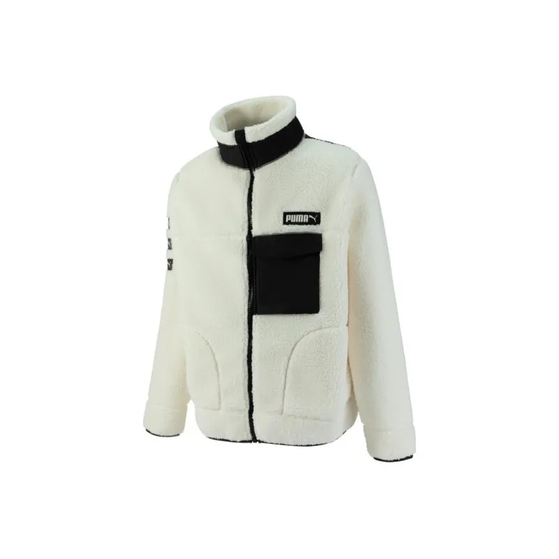 PUMA Velvet Jackets Unisex White-0