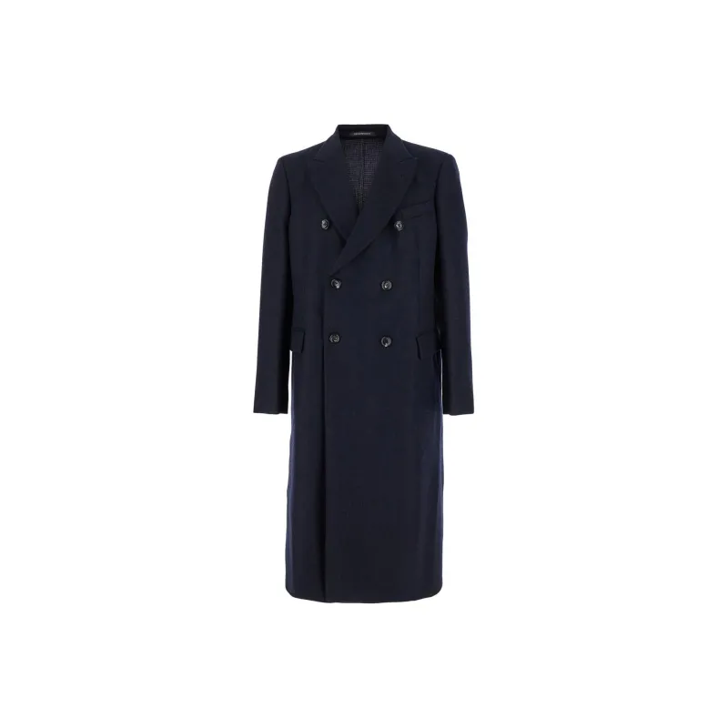 EMPORIO ARMANI Double Breasted Long Sleeved Coat-0