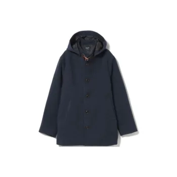 Beams Coats Men Navy