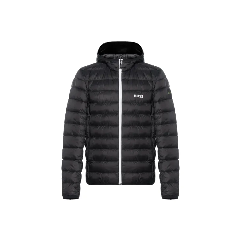 HUGO BOSS Logo Printed Padded Jacket-0