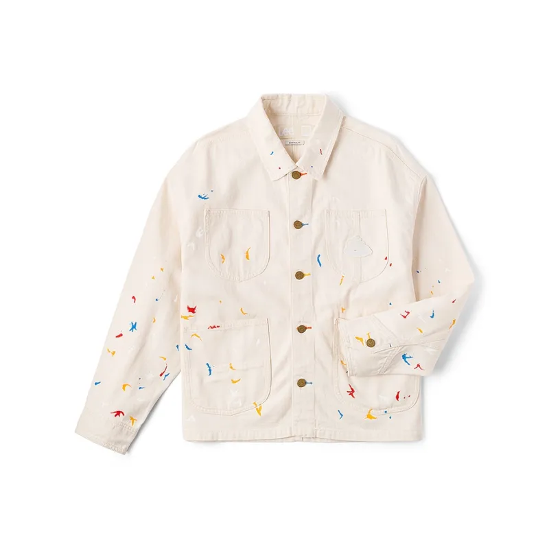 Melting Sadness X Lee Jackets Unisex Ivory-0