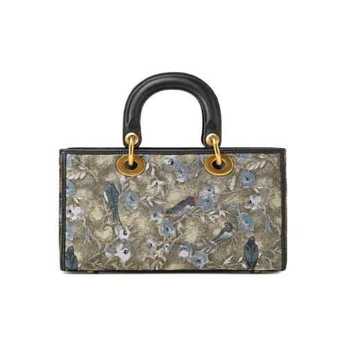 Liang Jin Ji 100% Mulberry Silk One Shoulder Handbag Medium Size Women's Multicolor