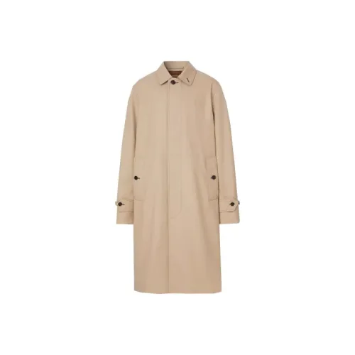 Burberry Coats Men's Soft Yellow Umber