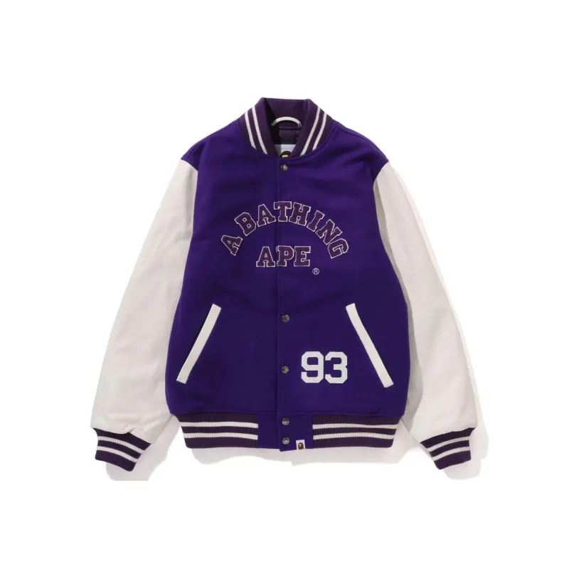 Bape Giant Ape Head Varsity Jacket-3