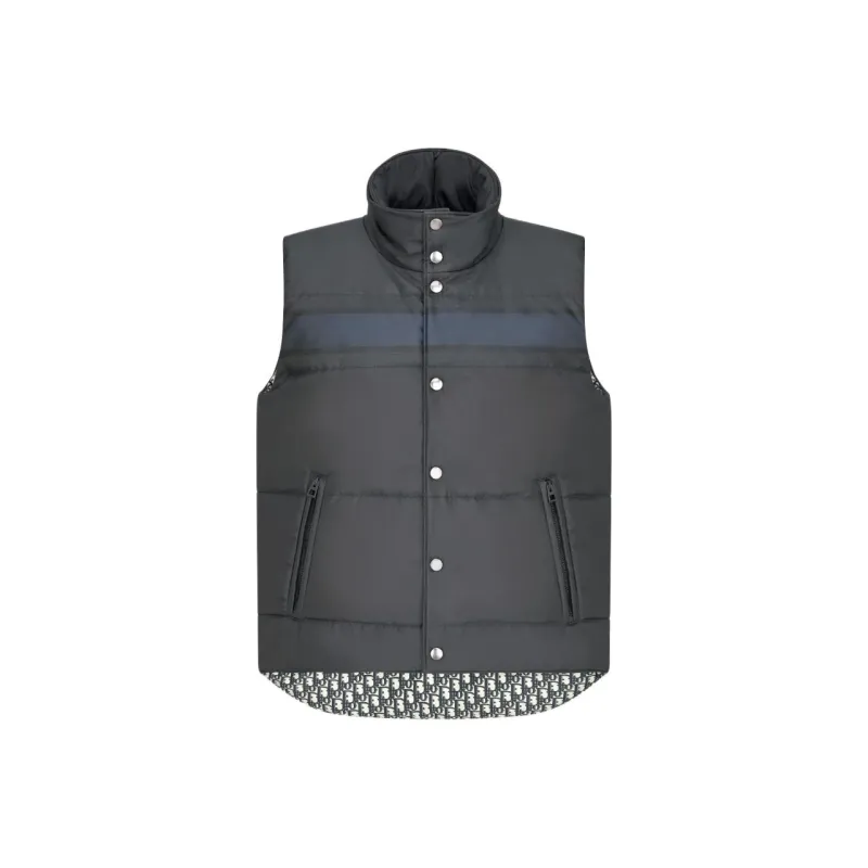 DIOR Down Jackets Unisex Gray-0