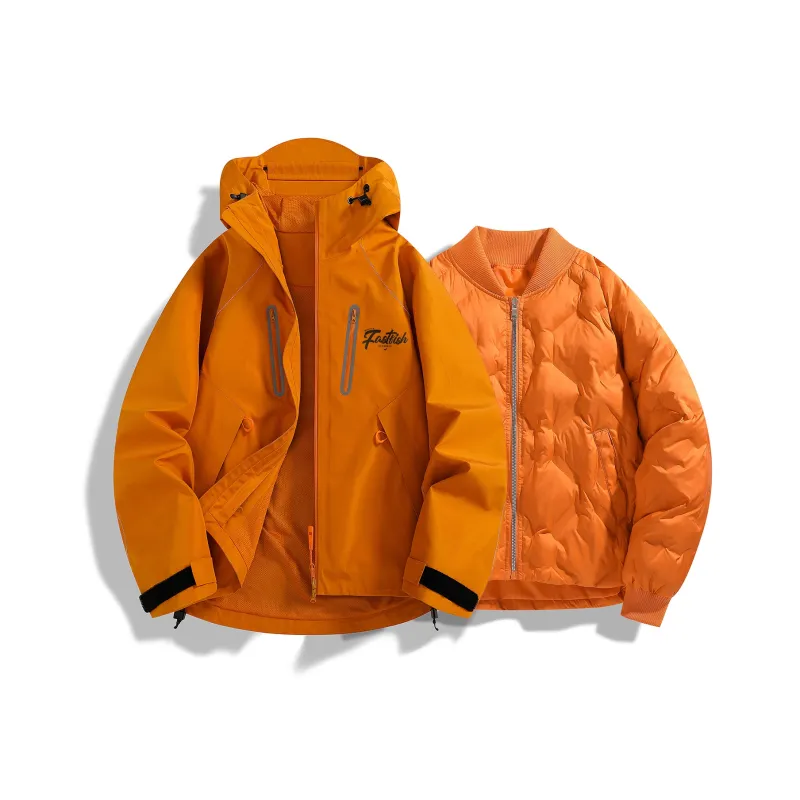 FASTFISH Water Resistant Windproof Super Light Windbreaker Jacket Unisex-17