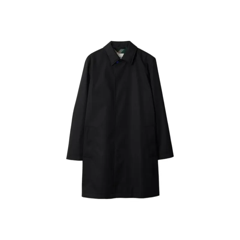 Burberry Coats Men Black-0