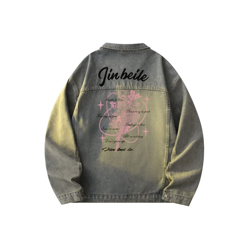 JINBEILE Denim Jackets Unisex-19