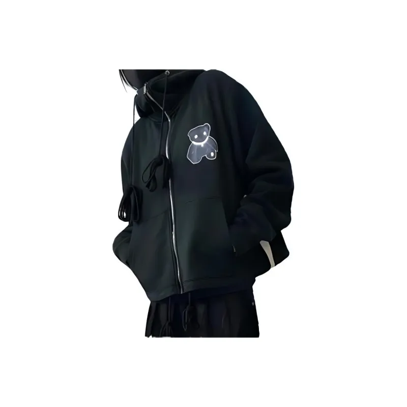 WE11DONE FW24 Jacket Unisex Black-0