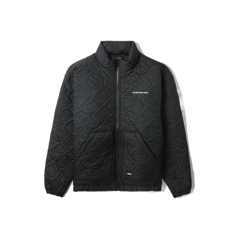 UNDERGARDEN Shiny Stand Collar Without Hood Thickened Down Jacket Men's-0