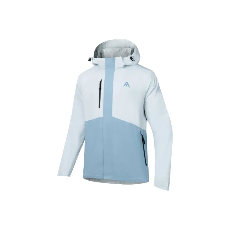 Anta Windbreaker Jacket Men's Gray Blue-0