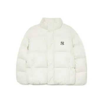 MLB New York Yankees Down Jackets Unisex Cream
