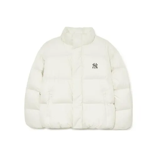 MLB New York Yankees Down Jackets Unisex Cream