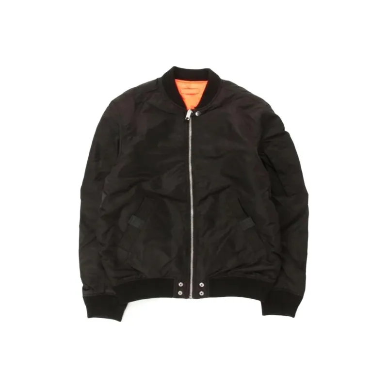 DIESEL Jackets & Coats Men's Black/Red-0