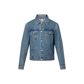 LOUIS VUITTON Monogram Jacquard Denim Jacket