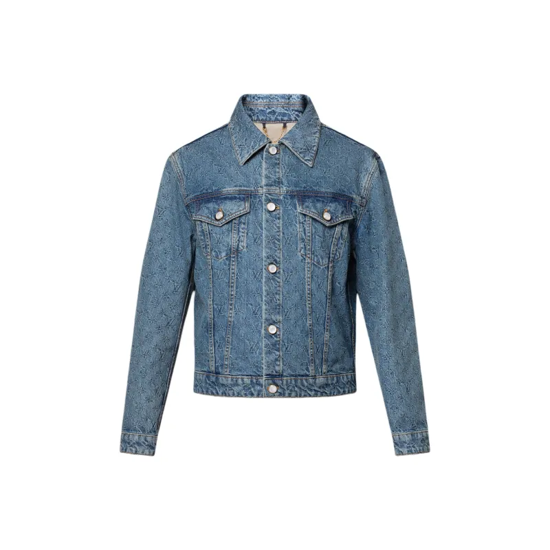 LOUIS VUITTON Monogram Jacquard Denim Jacket-0
