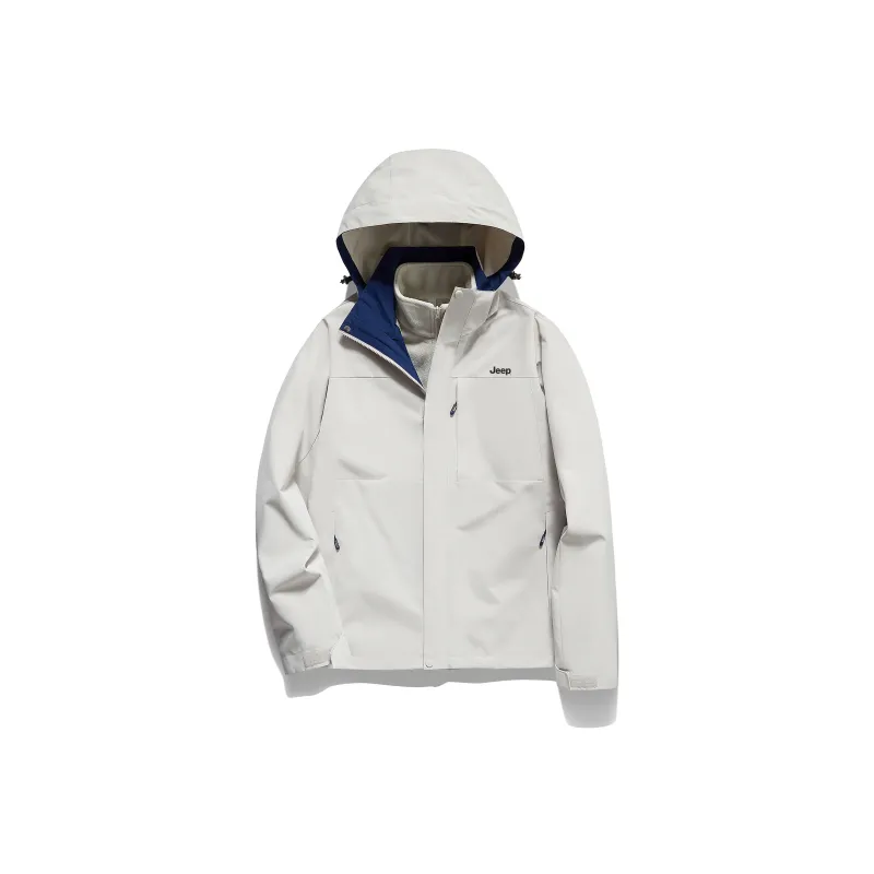Jeep Leisure Collection Outdoor Hiking For Urban Living/Travel/Commuting Windbreaker Jacket Unisex-16