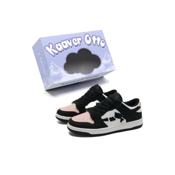 KAAVER OTTO Slip Resistant Cushioning Abrasion Resistant Breathable Low Top Skateboard Shoes Unisex