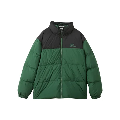 Skechers Down Jacket Unisex Pine Tree Green