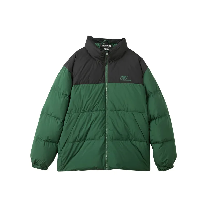 Skechers Down Jacket Unisex Pine Tree Green-0