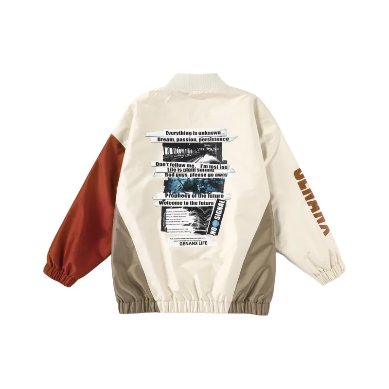 GENANX Baseball Jerseys Unisex Apricot-0