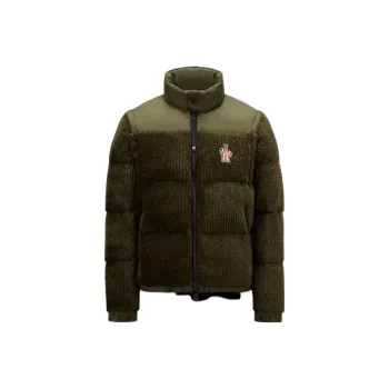 Moncler Grenoble Down Jackets Men Green