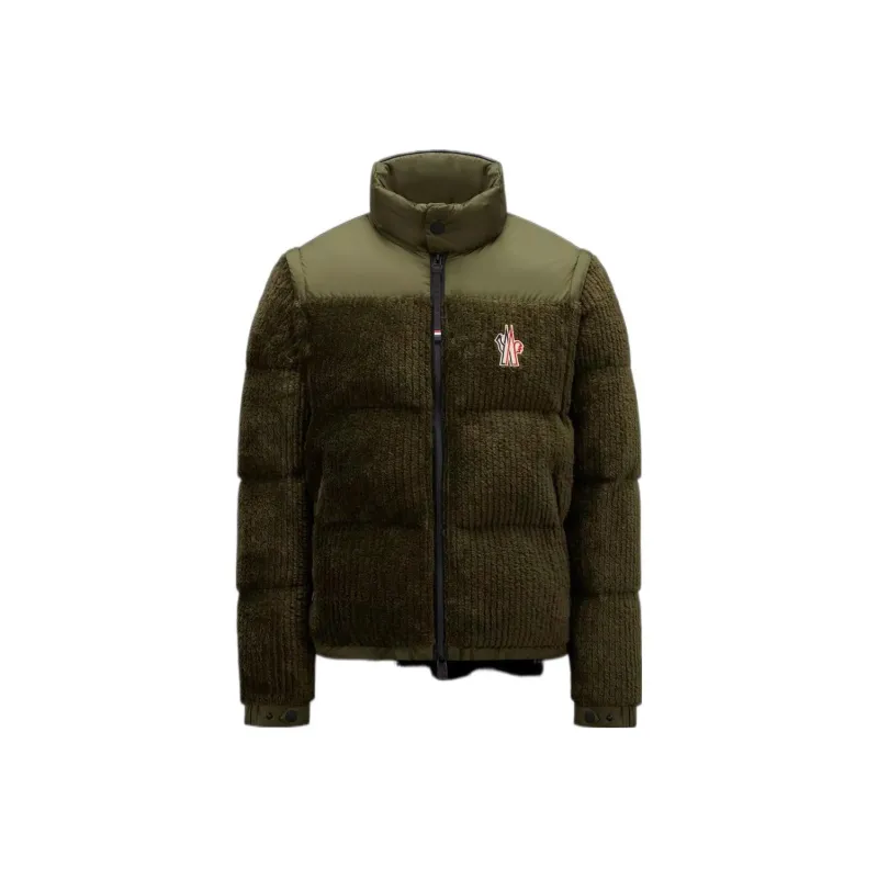 Moncler Grenoble Down Jackets Men Green-0
