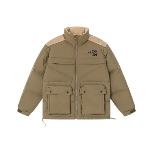 New Balance Down Jackets Men Olive Green