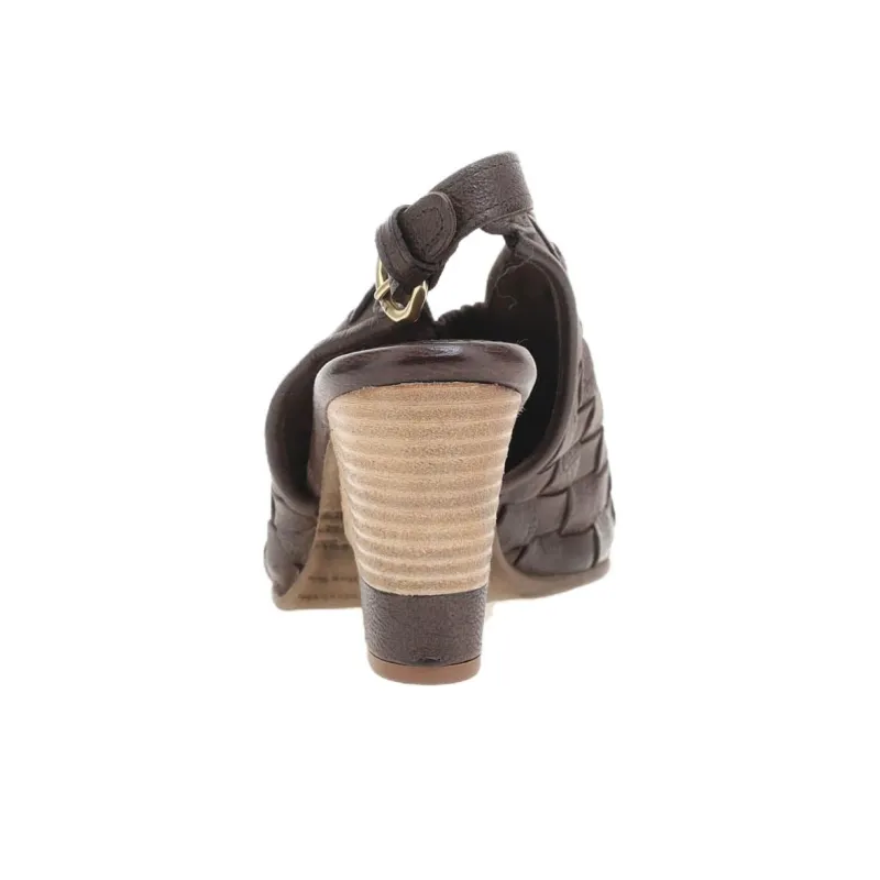 AirStep PRISCILLA One Strap Sandals Women's Dark Brown-8