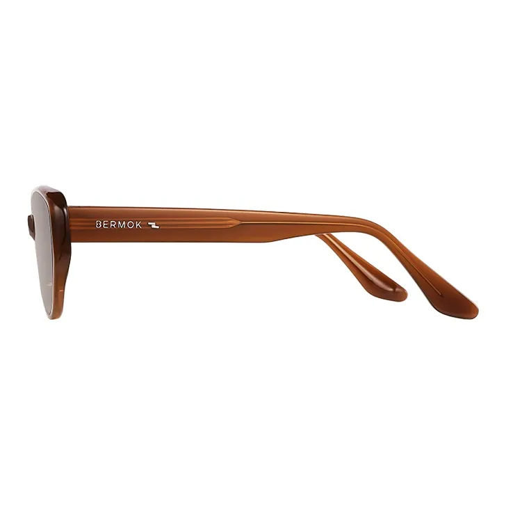 BERTHA Plate Frame Cat Eye Sunglasses Unisex-8