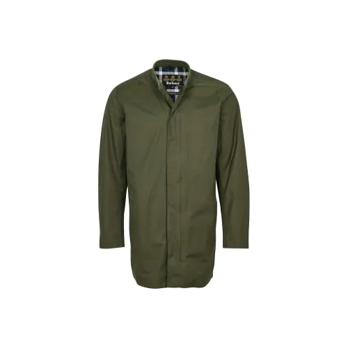 BARBOUR Coats Men Army Green