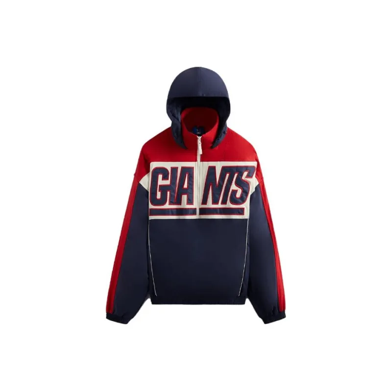 KITH X Nfl Giants Quarter Zip Anorak With Hood-0