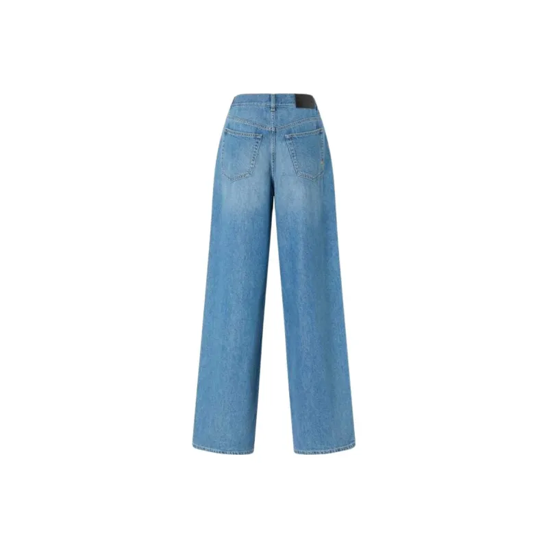 PINKO Wide leg Jeans-1