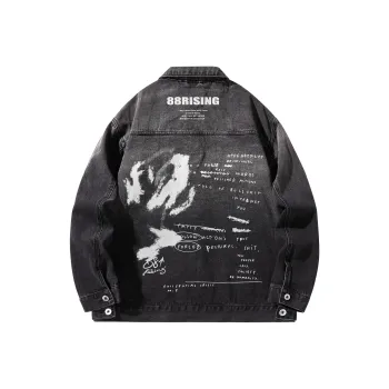 88rising Denim Jacket Unisex Gradient Gray
