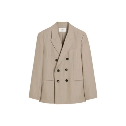AMIPARIS Paris Back Slit Double Breasted Jacket