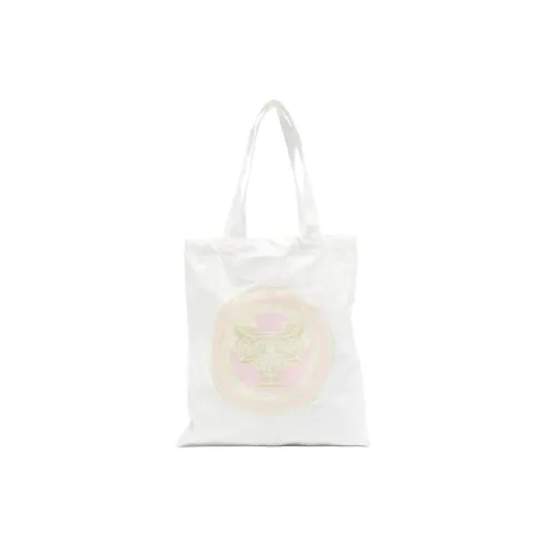 FANSIZHE Canvas Tote Bag, Shopping Bag, Canvas Handbag Unisex White