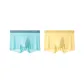 2 Pack[Aqua Blue+Yellow]