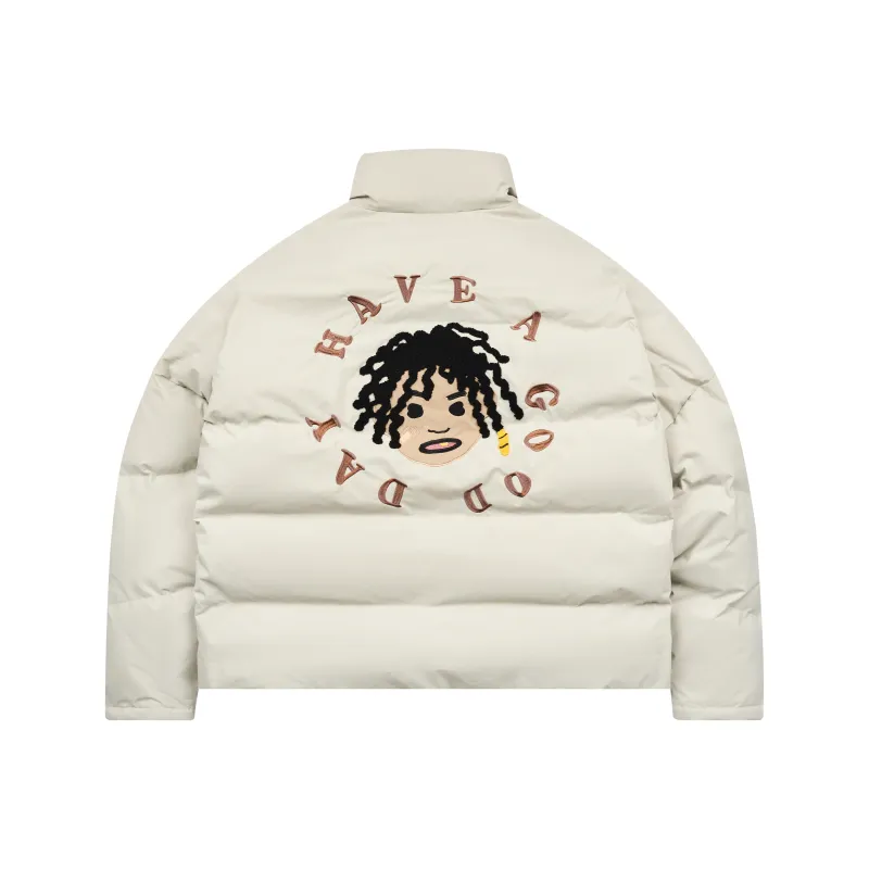 HARSH AND CRUEL FW22 Stand Collar Loose Fit Puffer Jacket Unisex-0