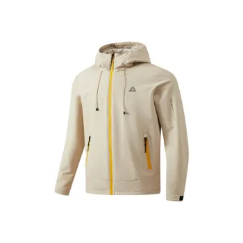 PEAK Jackets Men White Light Khaki