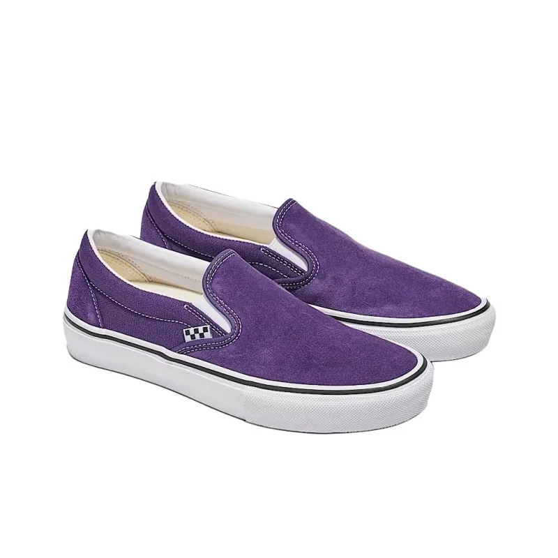 Vans Skate Slip On 'Purple Black'-1