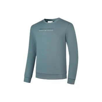 QIAODAN Sports Life Collection Sweatshirt Men's Oil Gray Blue